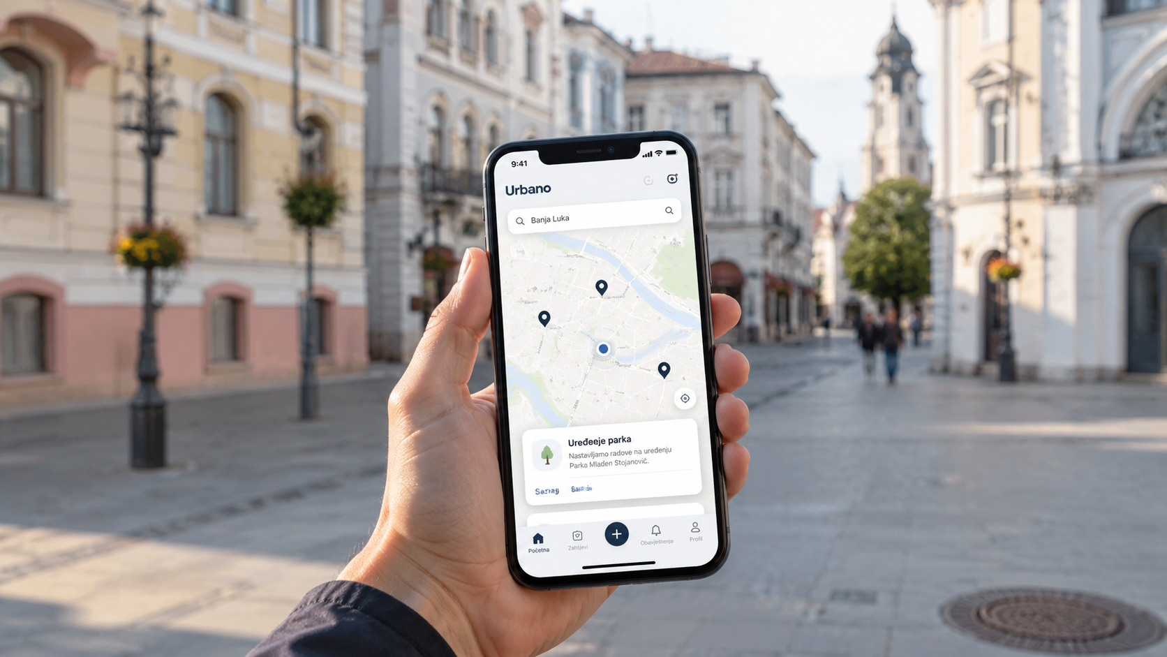 Urbano — gradska aplikacija