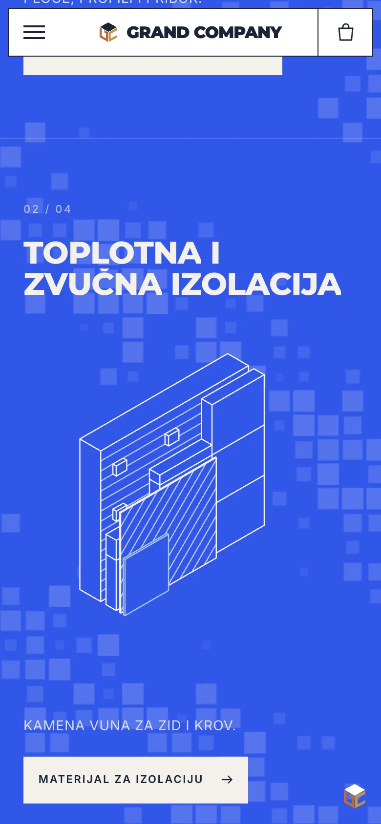 Grand Company na telefonu, toplotna i zvučna izolacija