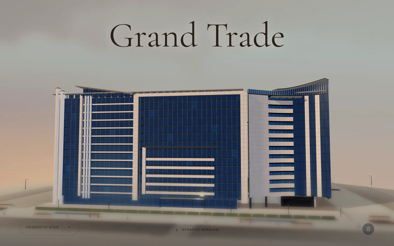 Grand Trade, naslovna: stambeno-poslovni kompleks u 3D, u centru Banje Luke