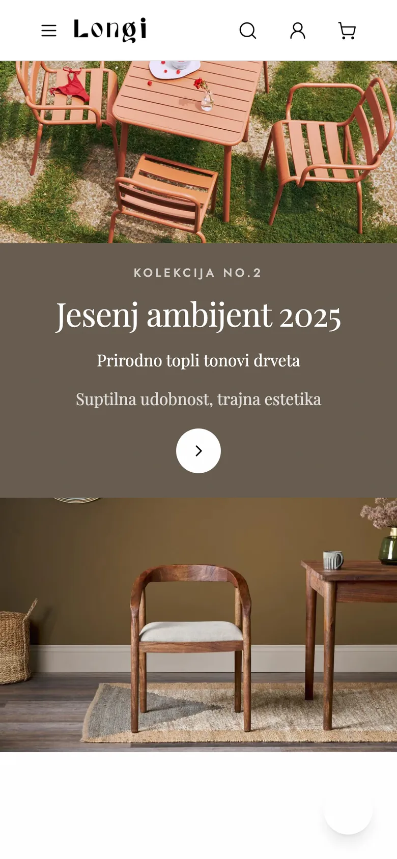 Longi na telefonu, kolekcija Jesenj ambijent 2025