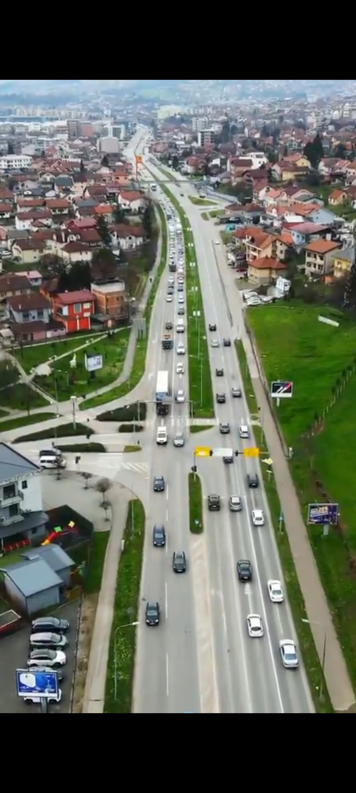 Saobraćajnica — prije radova